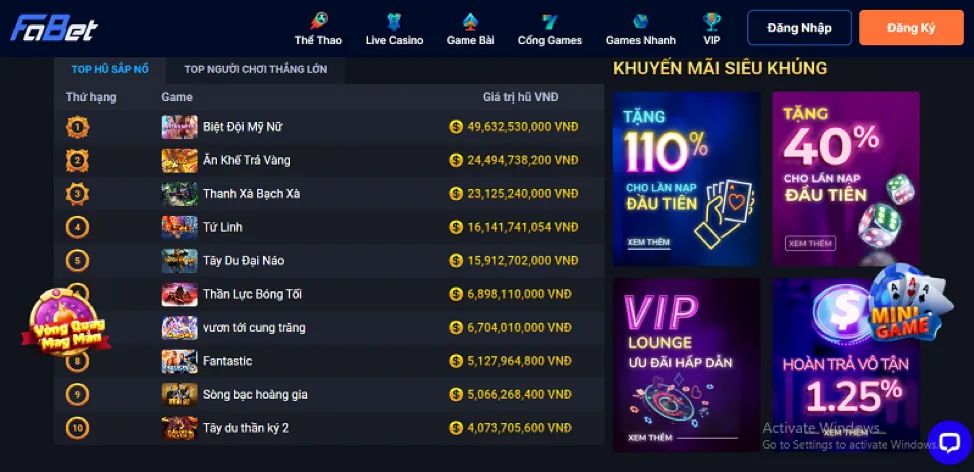Khuyến mãi nạp lại hàng ngày tại x1bet app casino